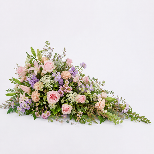 Pyramidal Funeral Flowers | Florist’s Choice Arrangement
