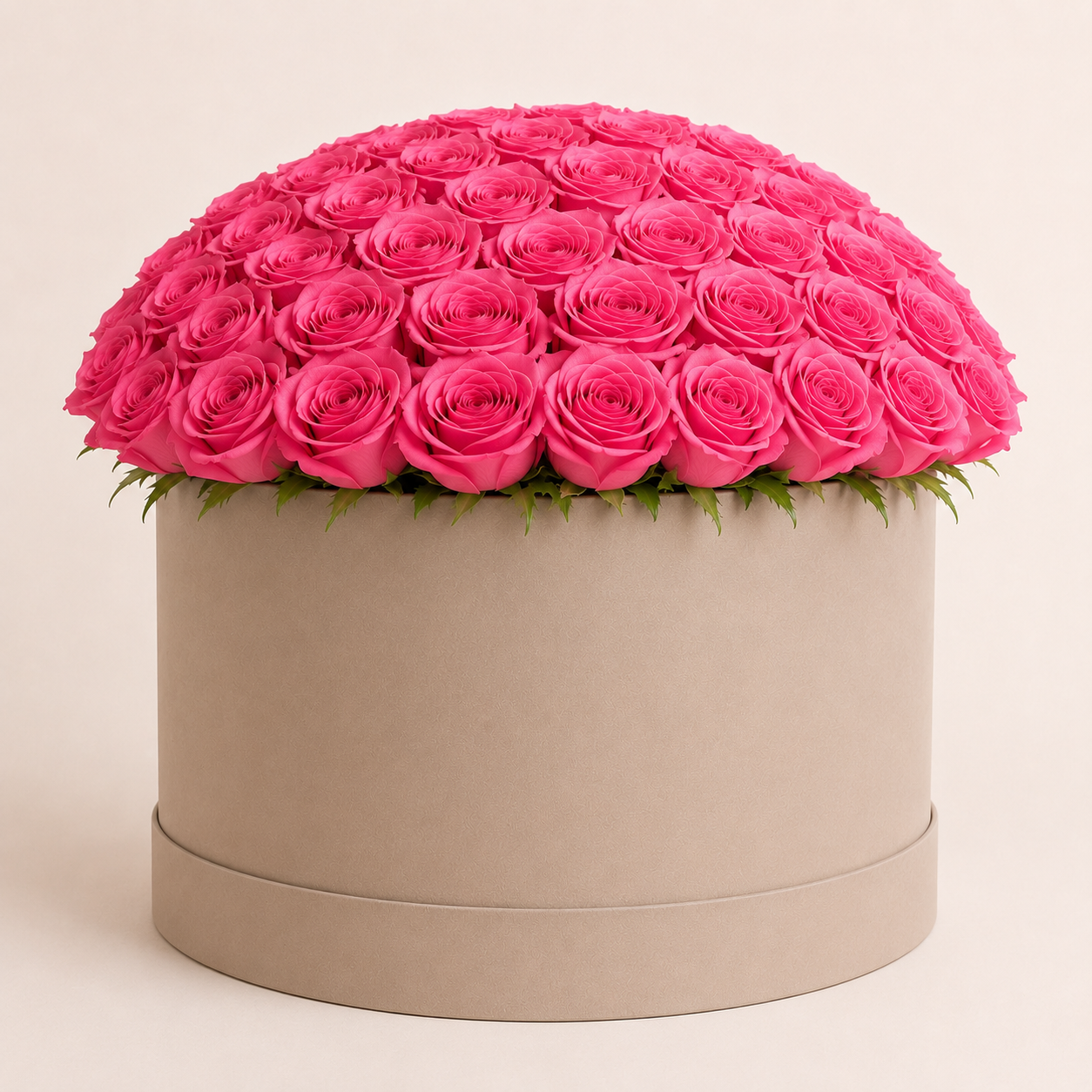 Pink Roses Flower Box | Luxury Rose Box Delivery