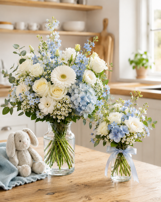 Mother & Baby Bouquet | Send New Baby Flowers Online