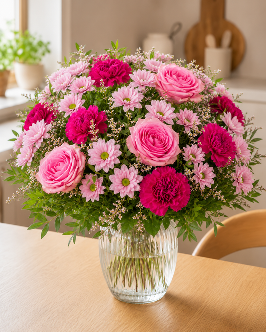 Soft & Light Bouquet | Send Light Flowers Online