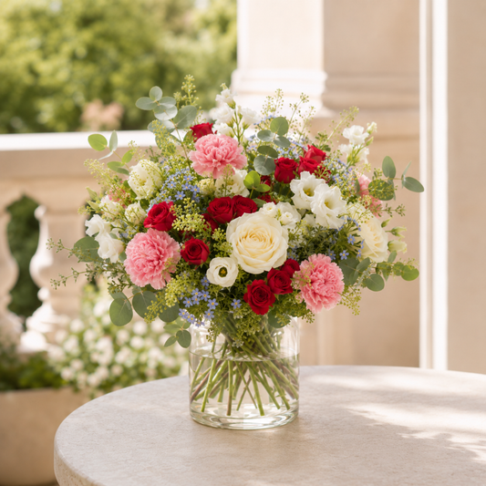 Soft Meadow Bouquet | Send Soft Flowers Online