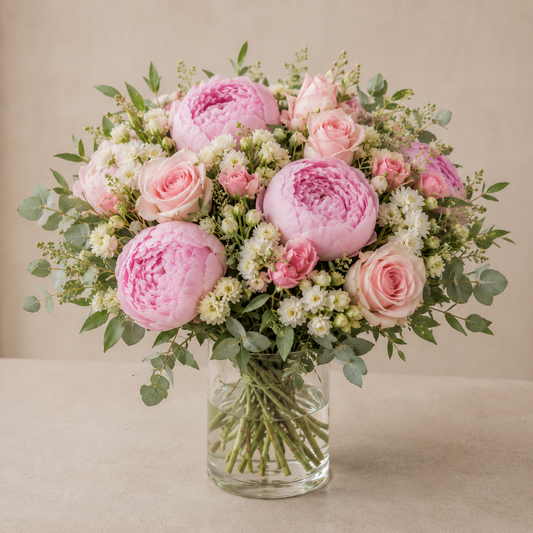 Nordic Light Bouquet | Send Elegant Flowers Online