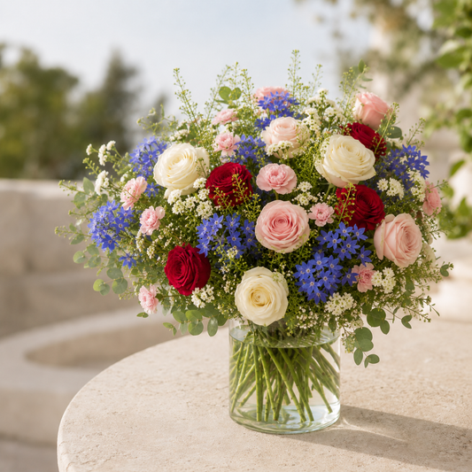 Sweet Romance Bouquet | Send Romantic Flowers Online