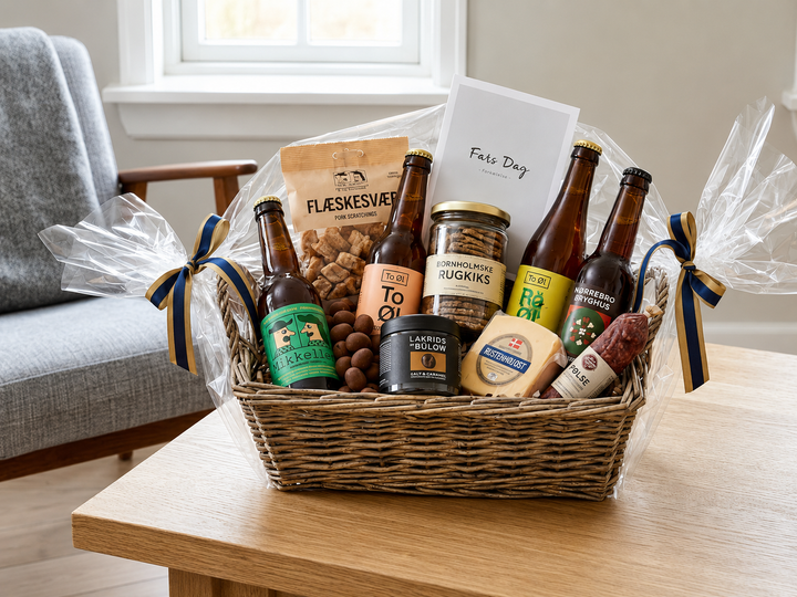 Father’s Day Gift Basket with Beer & Snacks | 18+ Gift Basket