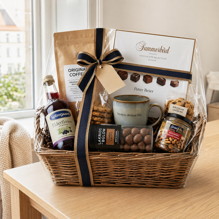 Coffee & Chocolate Gift Basket for Dad | Premium Gift Basket