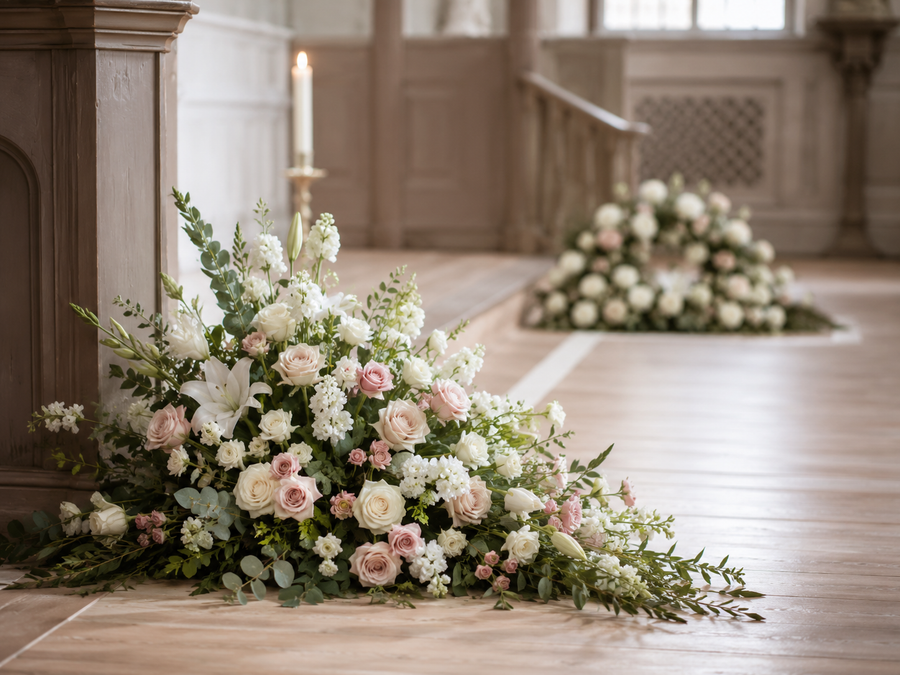 Flowers for the last goodbye