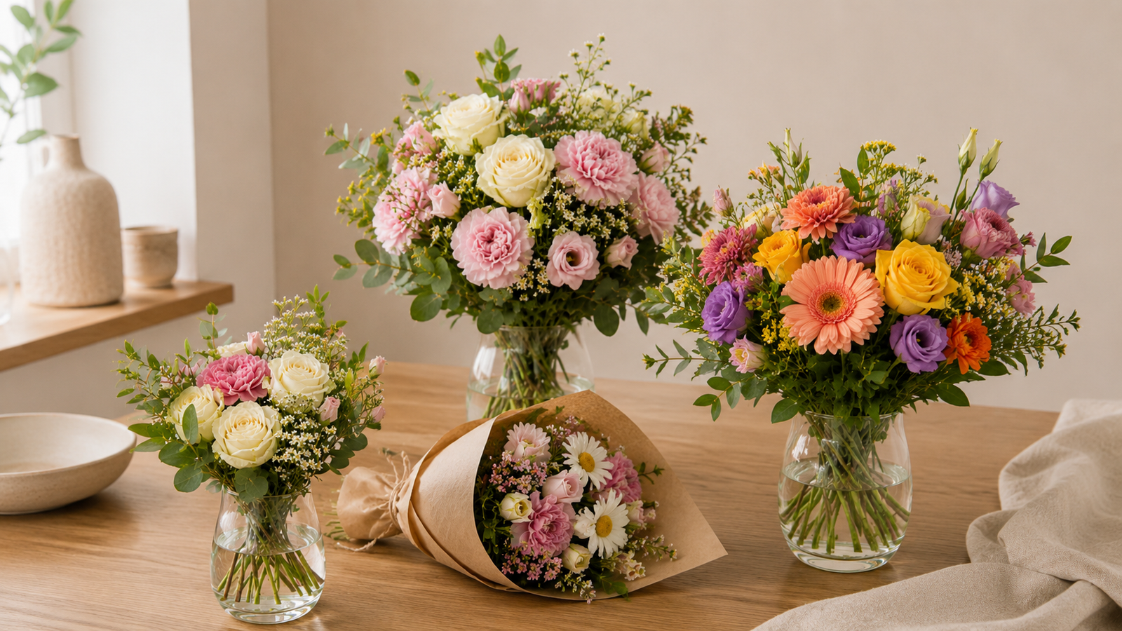 Floristens Valg & Prisvenlige Buketter