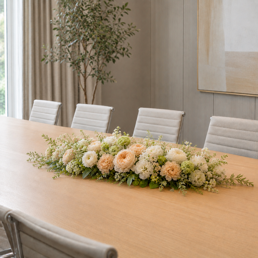 Meeting room flower arrangements for professional spaces