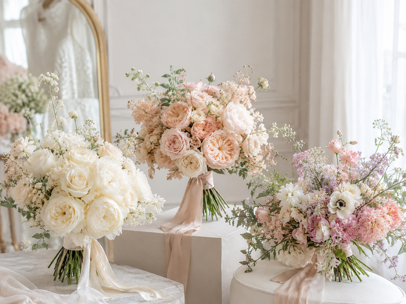 Bridal bouquets and personal wedding flowers by Northblomst