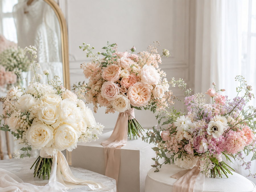 Bridal bouquets created for your special day