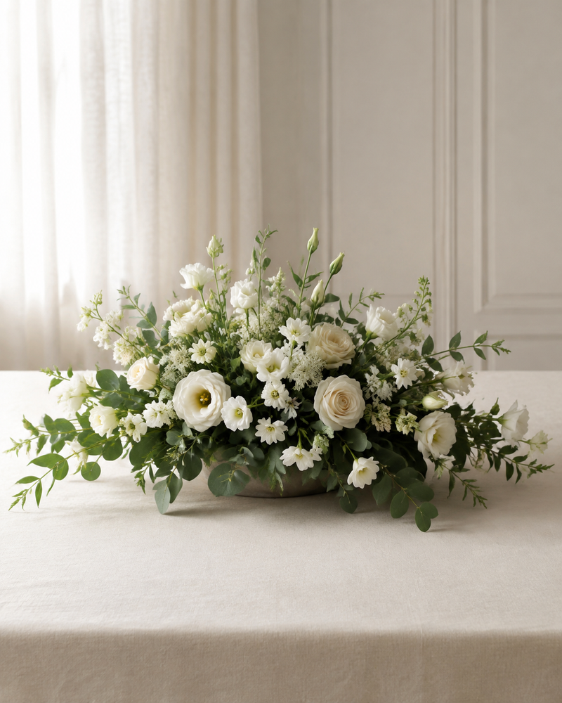 Custom wedding flowers and full event styling by Northblomst