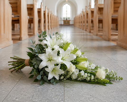 Funeral Flowers with Lilies | Elegant Funeral Flowers Online