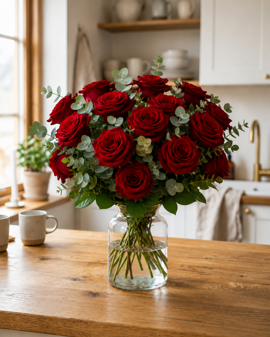Classic Red Rose Bouquet | Send Red Roses Online