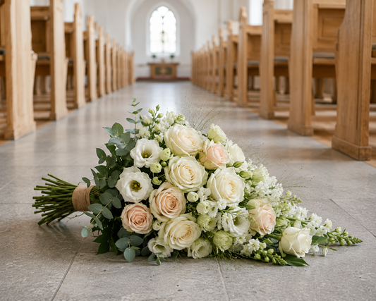 Funeral Flowers with Roses | Funeral Rose Bouquet Online
