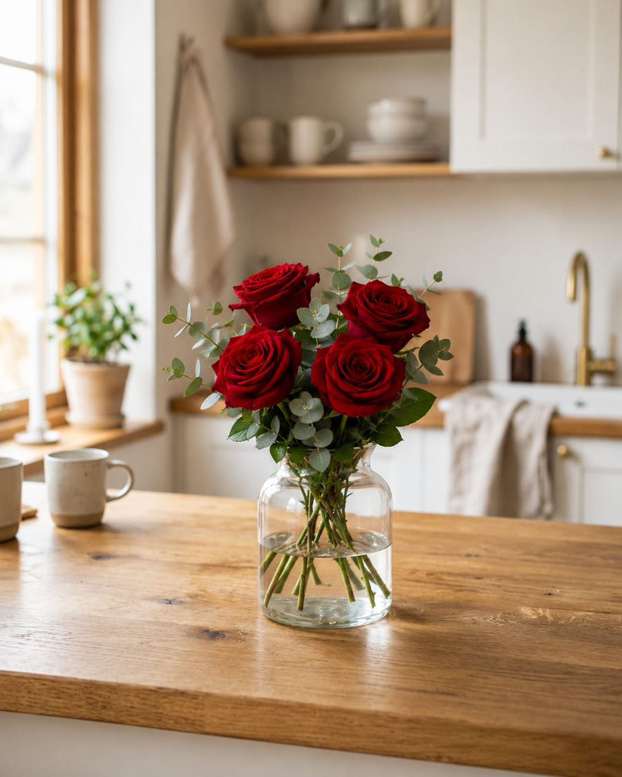 Classic Red Rose Bouquet | Send Red Roses Online