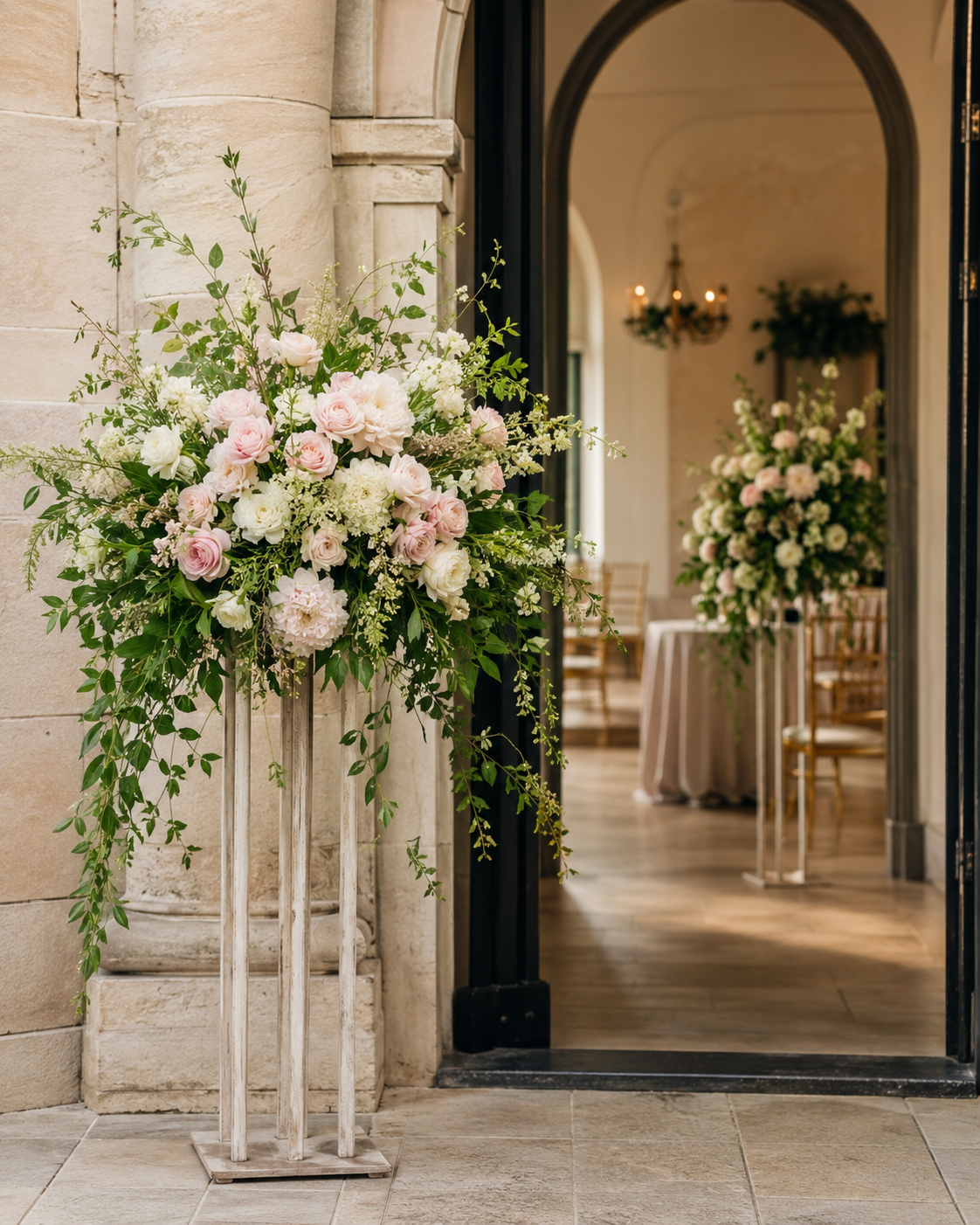 Bryllups Velkomstdekoration | Blomster til Indgang Danmark