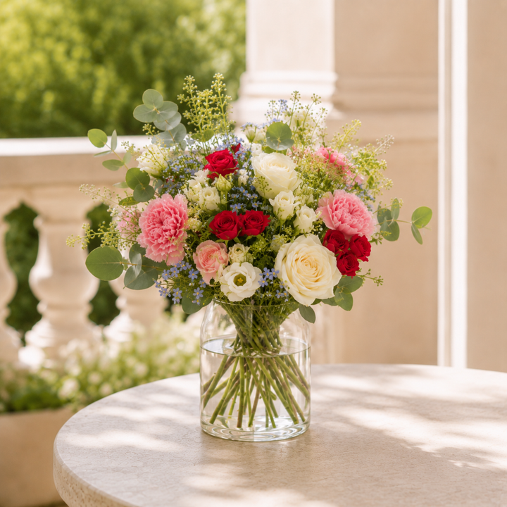 Soft Meadow Bouquet | Send Soft Flowers Online