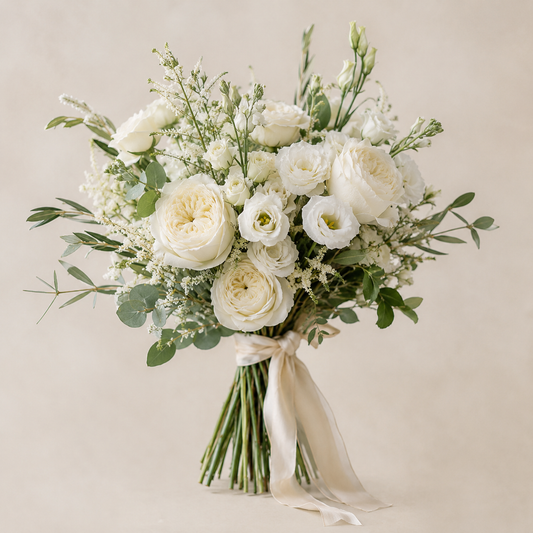 Classic White Bridal Bouquet