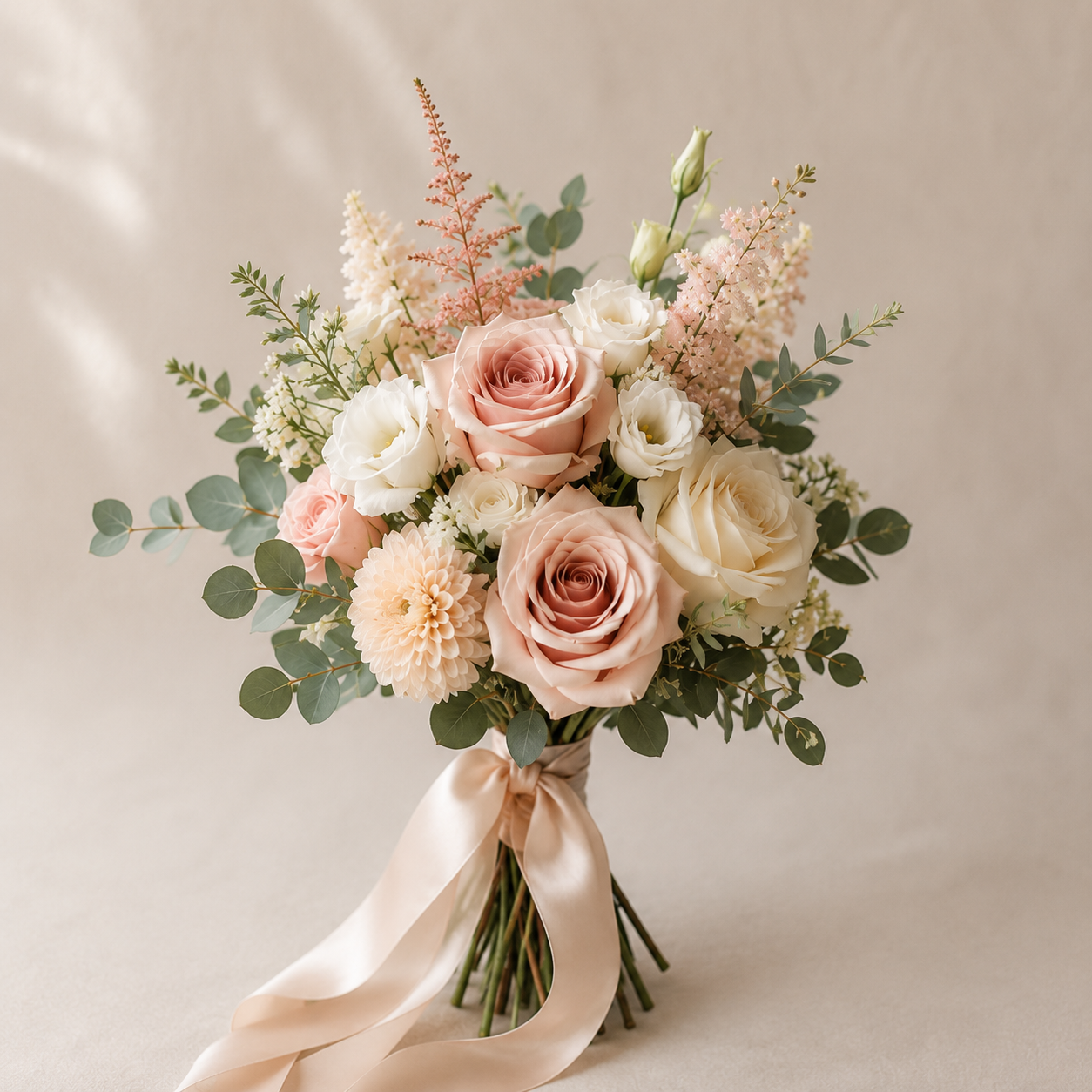 Blush & Ivory Bridal Bouquet