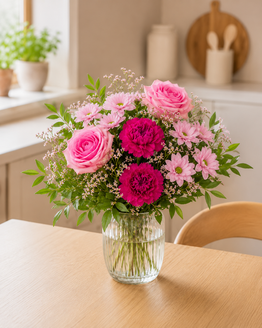 Soft & Light Bouquet | Send Light Flowers Online