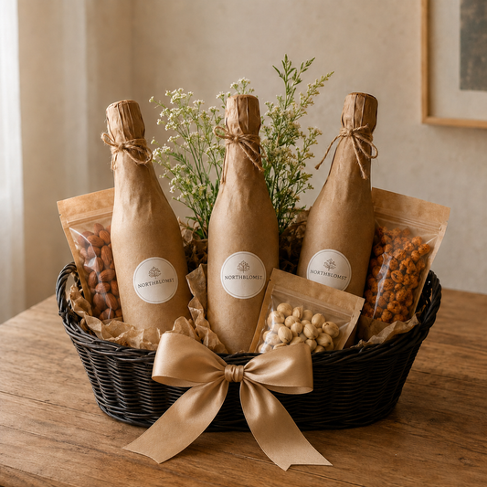 Beer Gift Basket with 3 Bottles | 18+ Beer Gift Basket