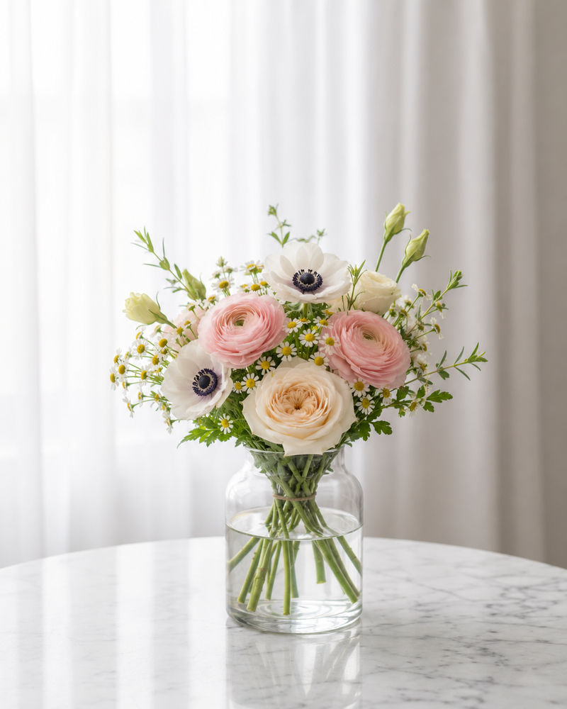 Light Bouquet – Florist’s Choice | Soft Seasonal Flowers