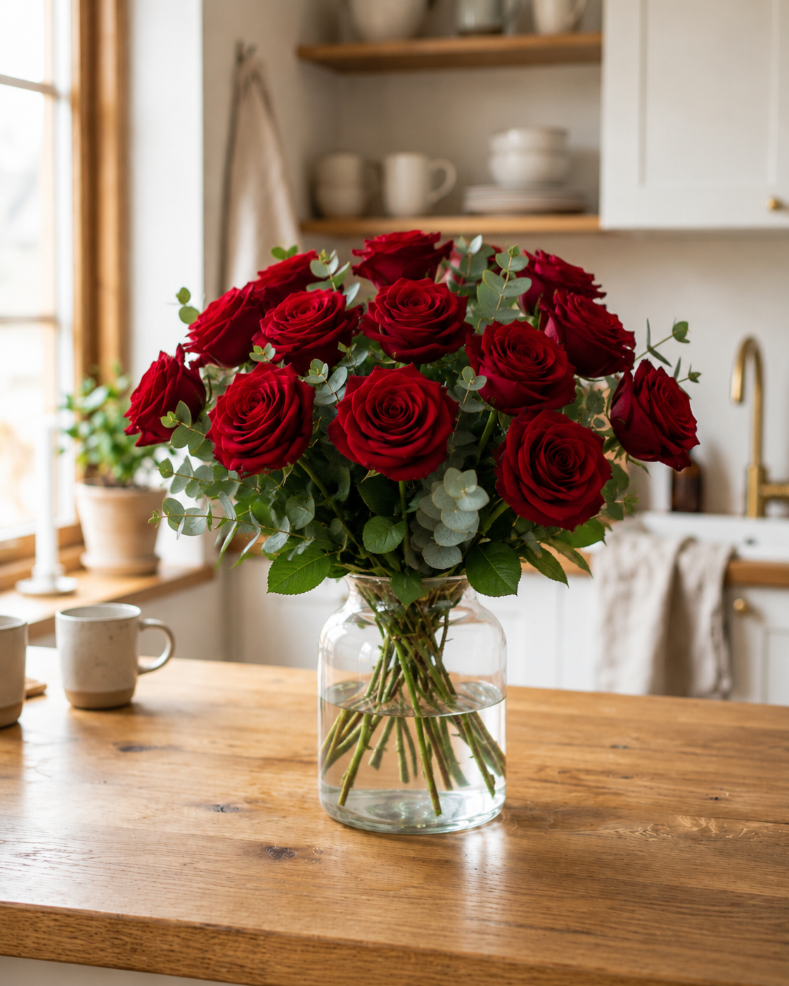 Classic Red Rose Bouquet | Send Red Roses Online