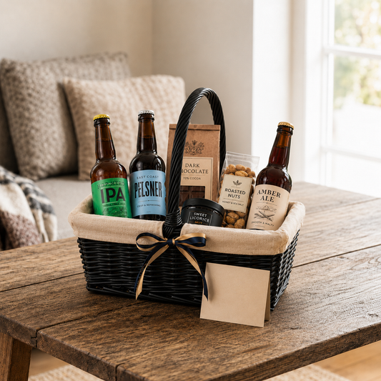 Premium Beer & Chocolate Gift Basket | 18+ Gift Basket