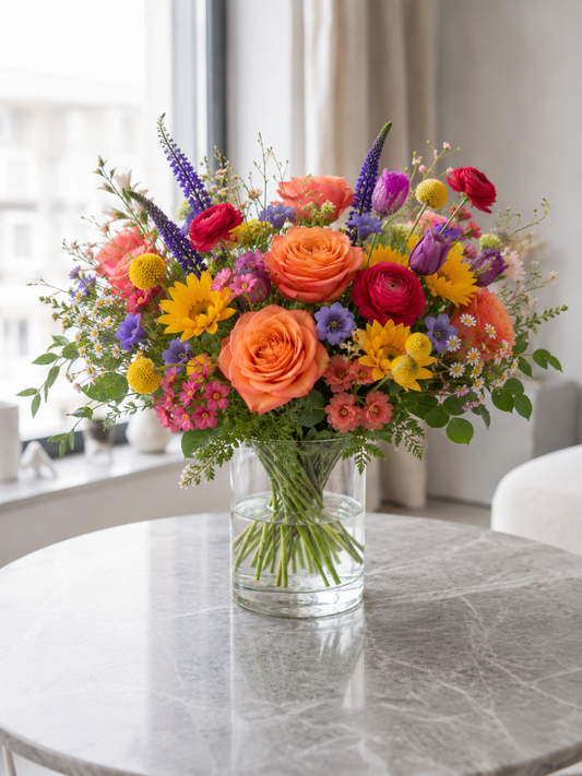 Wild Color Bouquet | Send Wild Flowers Online